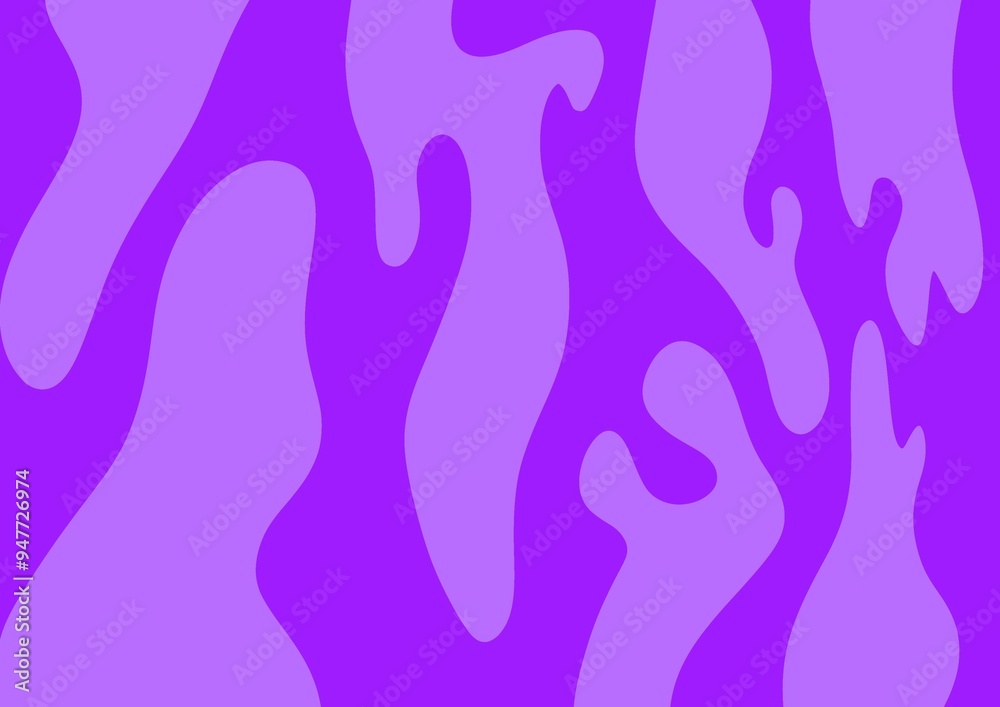 Purple wavy background. Torn pattern. Violet shades of blots. Abstract background with lines. Purple wavy background. Torn pattern. Violet shades of blots. Abstract background with lines.