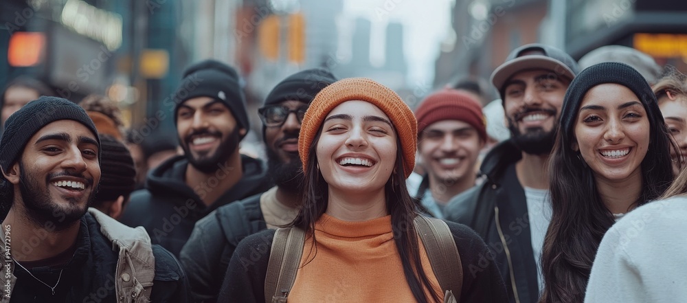Mixed multicultural group, international students, friends. Diversity concept. Mixed multicultural group, international students, friends. Diversity concept.