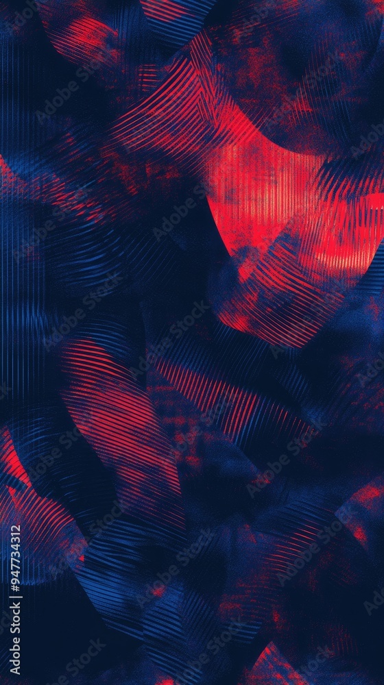 Dynamic abstract pattern featuring vibrant red and deep blue hues, perfect for creative backgrounds and artistic projects. Dynamic abstract pattern featuring vibrant red and deep blue hues, perfect for creative backgrounds and artistic projects.