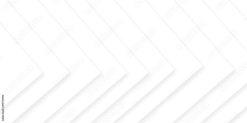 Fototapeta premium Abstract modern white and gray technology creative concept geometric line. vector lines geomatics retro pattern of triangle shapes. square triangular diamond space banner, template background.