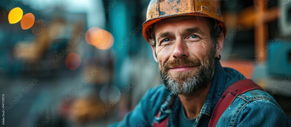 Portrait of a Construction Worker Portrait of a Construction Worker