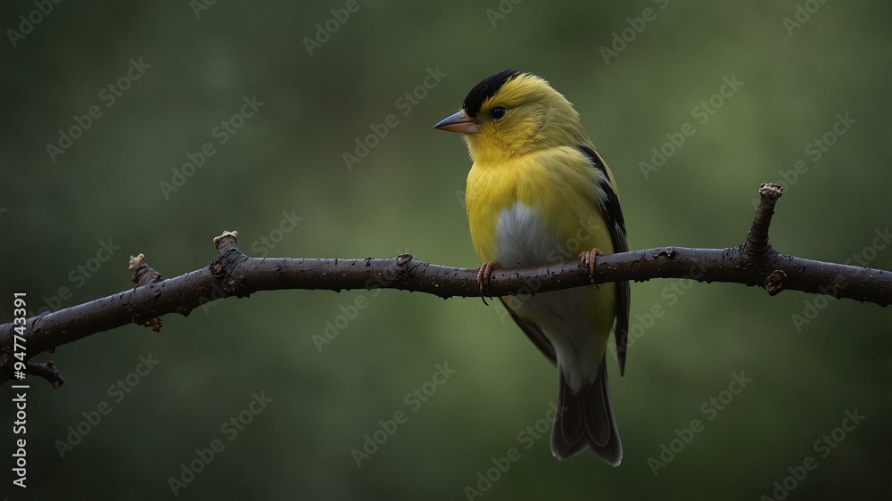 Bird, American goldfinch Bird, American goldfinch