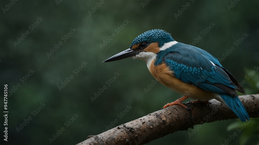 Bird, collared kingfisher in fisherman village, malaysia Bird, collared kingfisher in fisherman village, malaysia