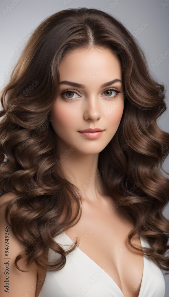 woman with beauty long curl hair woman with beauty long curl hair