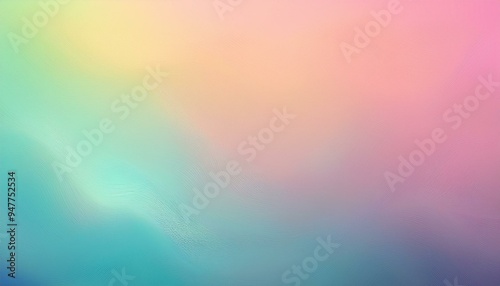 Abstract gradient background with soft pastel colors
