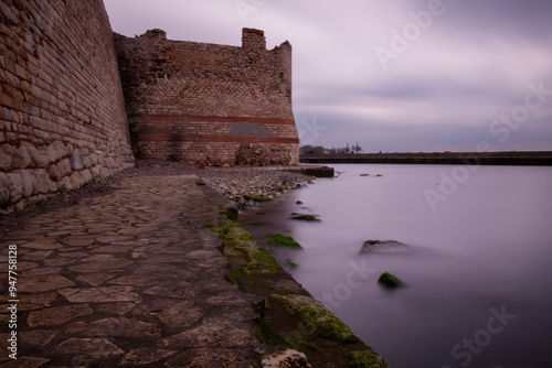 Yedikule Walls and the Sea of ​​Marmara photo