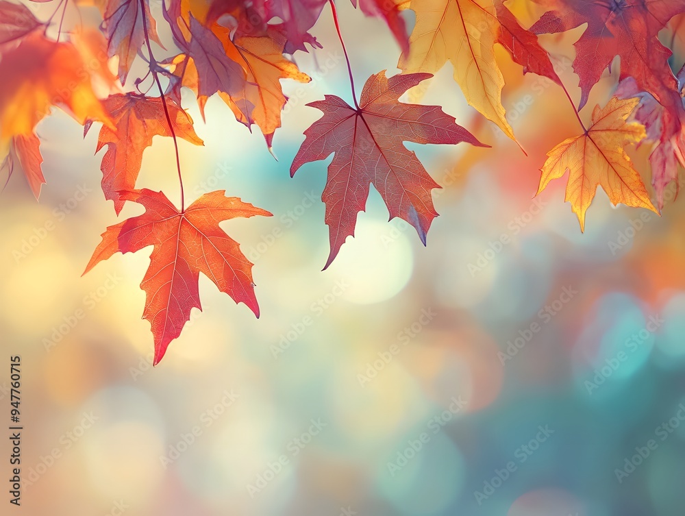 autumn leaves, Fallen leaves, illustration, background, Generative AI autumn leaves, Fallen leaves, illustration, background, Generative AI