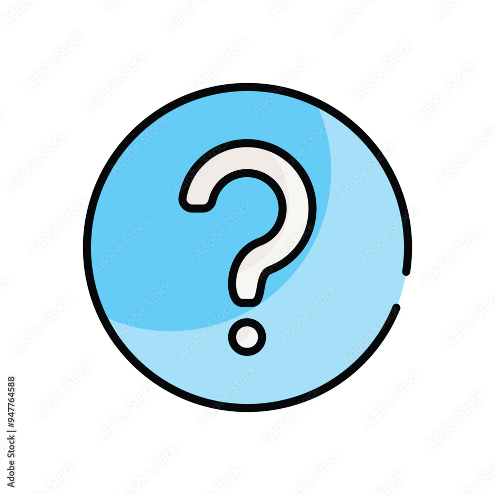 Question Mark vector icon Question Mark vector icon