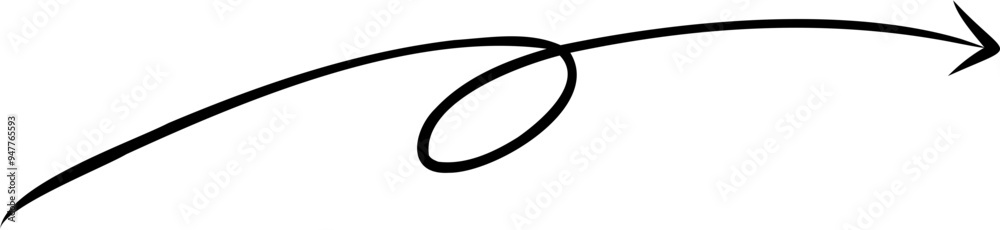 The feel of handwritten fonts with arrows and signs The feel of handwritten fonts with arrows and signs