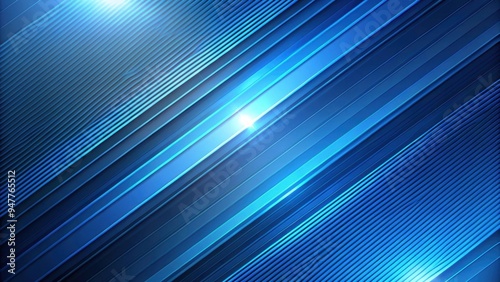 Modern blue abstract background with elegant bright diagonal lines, abstract, blue, background, bright, diagonal, lines