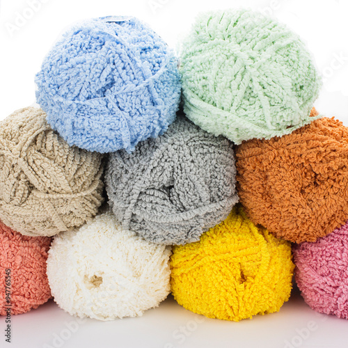 Yarn for knitting and crocheting