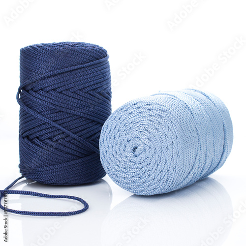 Yarn for knitting and crocheting