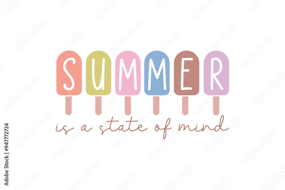 Summer is a state of mind, Summer Beach Quote SVG T shirt Design Summer is a state of mind, Summer Beach Quote SVG T shirt Design