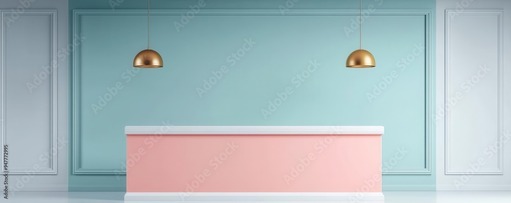 Checkout line flat design front view Black Friday theme 3D render Split-complementary color scheme Checkout line flat design front view Black Friday theme 3D render Split-complementary color scheme