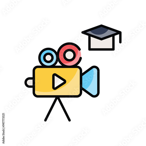 Film Studies vector icon