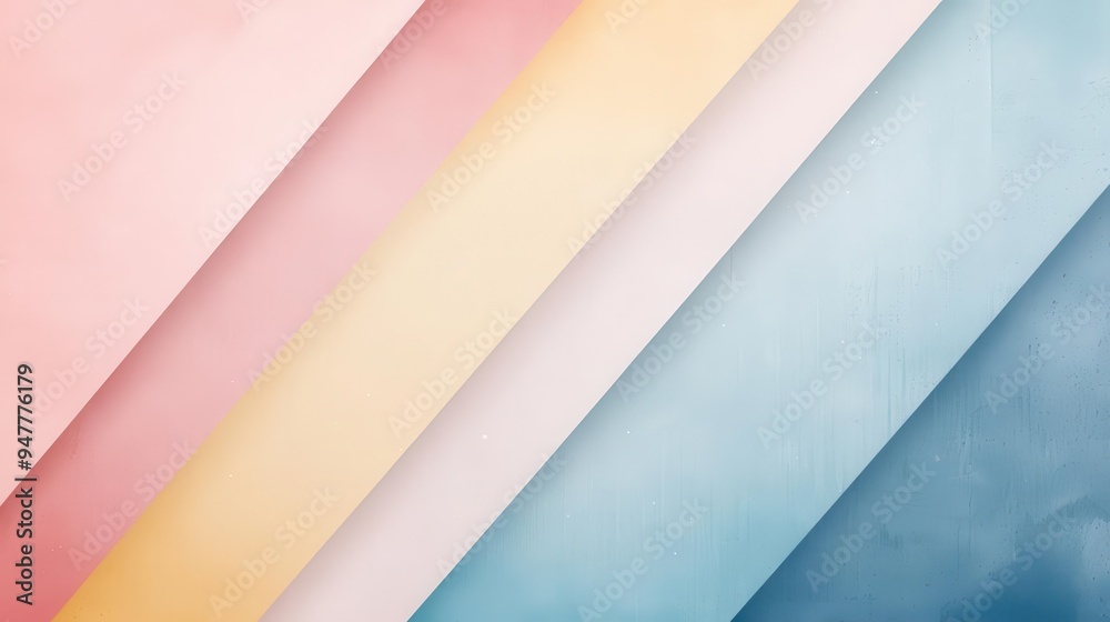 Fototapeta premium Long line flat design top view Black Friday theme watercolor Complementary Color Scheme