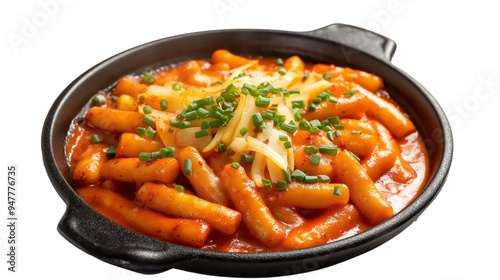 Korean food Cheese Tteokbokki