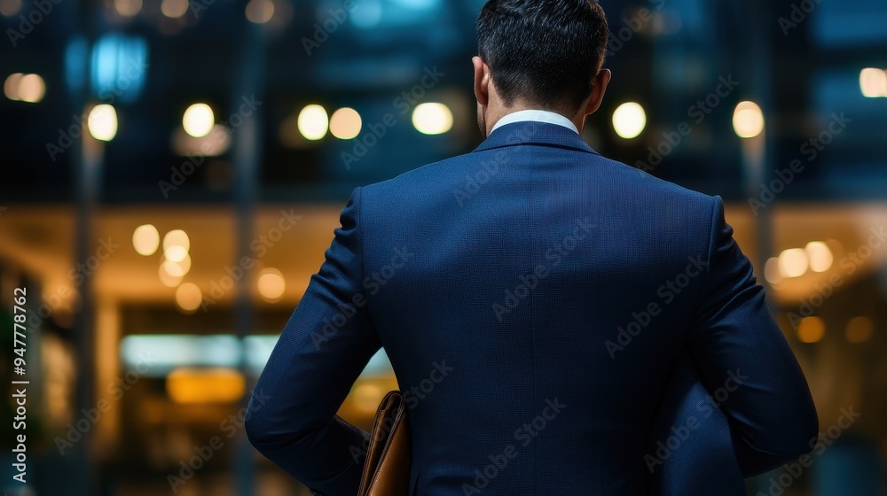 Professional contemplating resignation in a futuristic office environment, considering the implications of leaving a career Professional contemplating resignation in a futuristic office environment, considering the implications of leaving a career