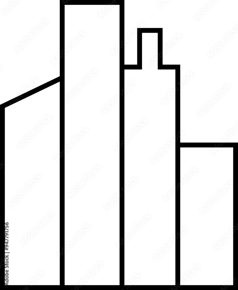 Building Line icon. City, Real estate, Architecture building vector. City skyscraper, downtown. Apartment silhouette illustration isolated on transparent background. Modern and elegant style design. Building Line icon. City, Real estate, Architecture building vector. City skyscraper, downtown. Apartment silhouette illustration isolated on transparent background. Modern and elegant style design.