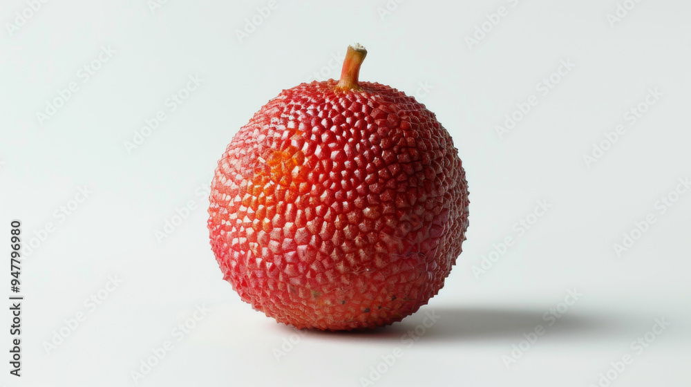 A whole lichi isolated on white A whole lichi isolated on white