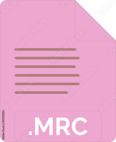 MRC File icon minimal fill photo