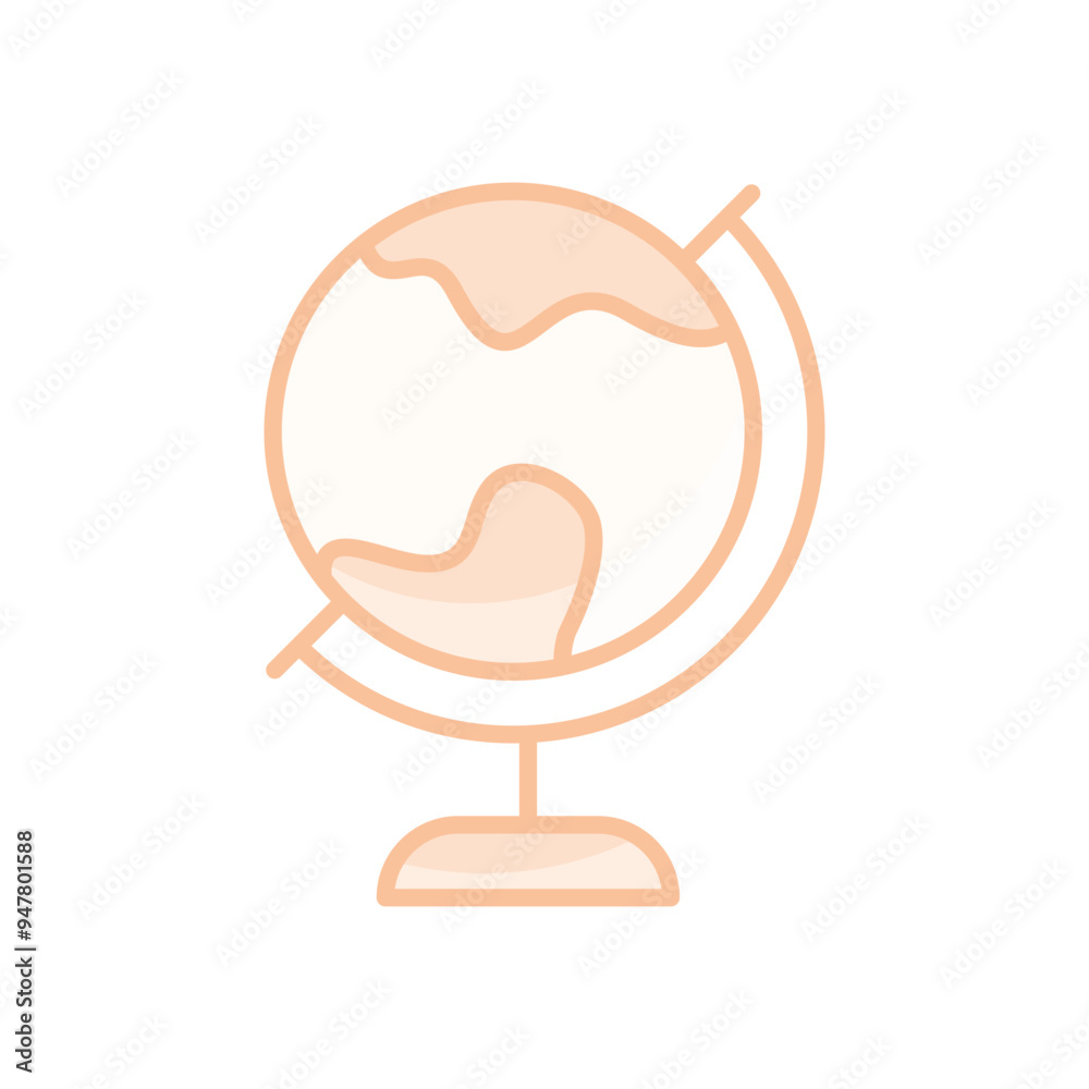 Globe vector icon