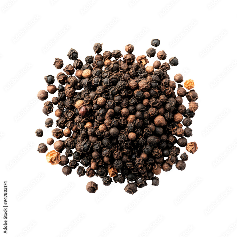 Black Peppercorns Close Up Black Peppercorns Close Up