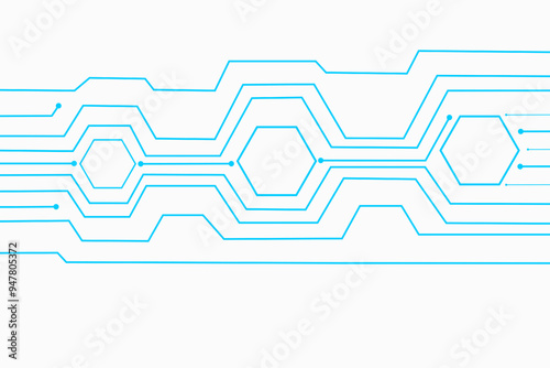 Circuit lines technology connection background.