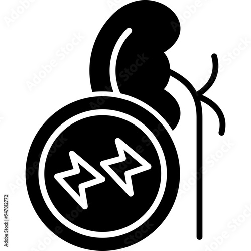 Kidney Inflammation Icon