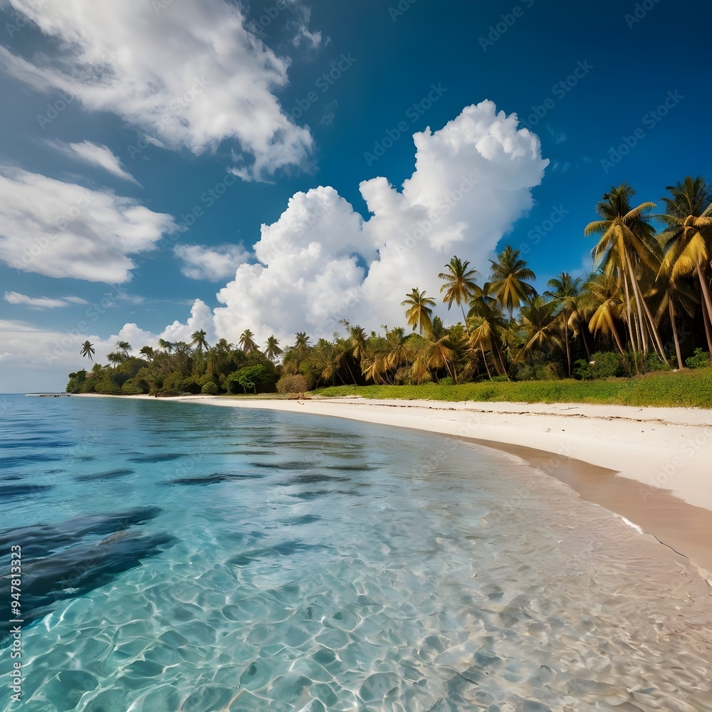 Obraz premium tropical beach