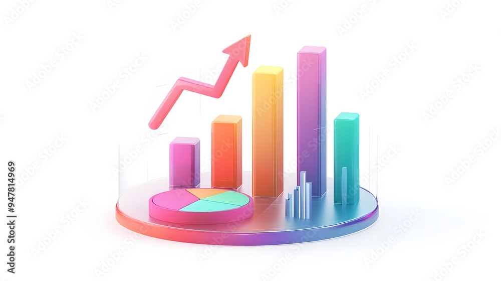 lying composition 3d icon, UI icon, a chart icon, bar chart has a rising arrow on it, bar chart, pie chart, a rising arrow, frosted glass, transparent, white background, transparent technology sense
lying composition 3d icon, UI icon, a chart icon, bar chart has a rising arrow on it, bar chart, pie chart, a rising arrow, frosted glass, transparent, white background, transparent technology sense