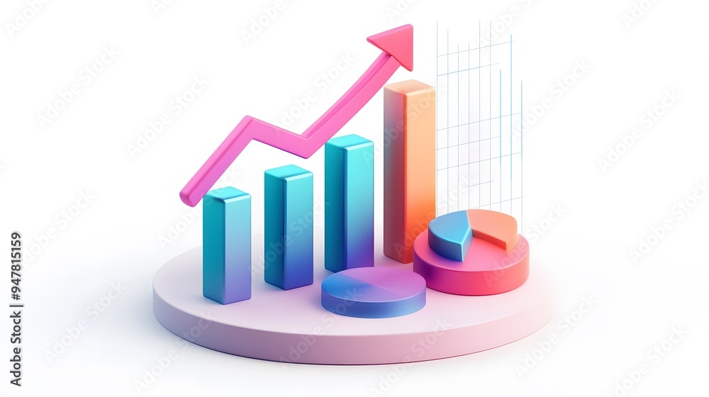 lying composition 3d icon, UI icon, a chart icon, bar chart has a rising arrow on it, bar chart, pie chart, a rising arrow, frosted glass, transparent, white background, transparent technology sense
lying composition 3d icon, UI icon, a chart icon, bar chart has a rising arrow on it, bar chart, pie chart, a rising arrow, frosted glass, transparent, white background, transparent technology sense