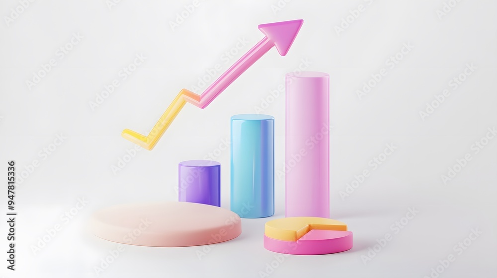 lying composition 3d icon, UI icon, a chart icon, bar chart has a rising arrow on it, bar chart, pie chart, a rising arrow, frosted glass, transparent, white background, transparent technology sense
lying composition 3d icon, UI icon, a chart icon, bar chart has a rising arrow on it, bar chart, pie chart, a rising arrow, frosted glass, transparent, white background, transparent technology sense
