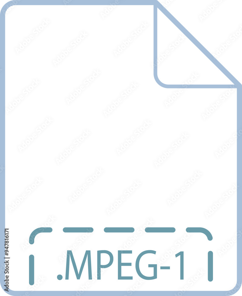 MPEG-1 File minimall icon