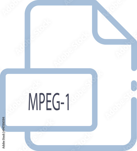 MPEG-1 ip file icon