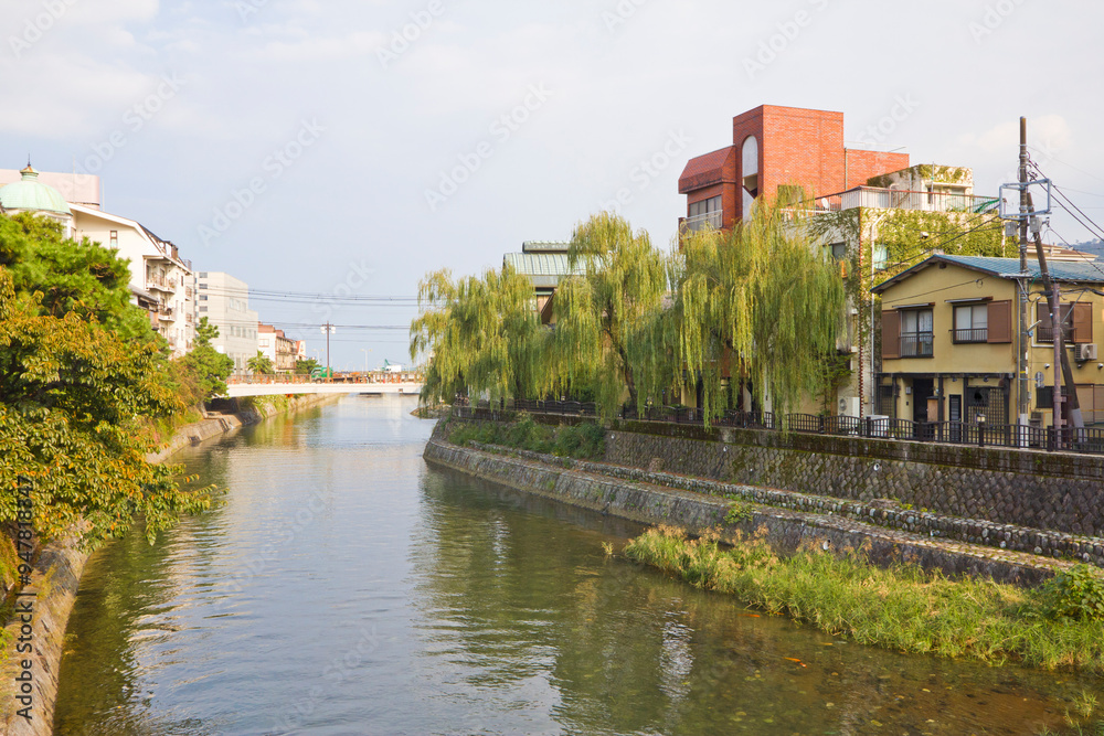 Townscape of Ito town in Shizuoka prefecture, Chubu, Japan. Townscape of Ito town in Shizuoka prefecture, Chubu, Japan.