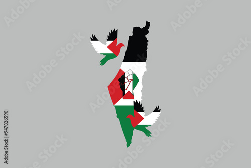 Palestine map