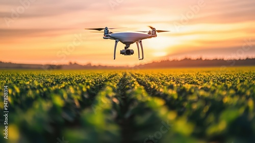 Drone Technology Used for Plant Survey in Agricultural Fields