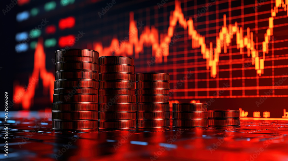Oil price increase and supply and demand, showcasing the fluctuations in commodity trading. Oil price increase and supply and demand, showcasing the fluctuations in commodity trading.