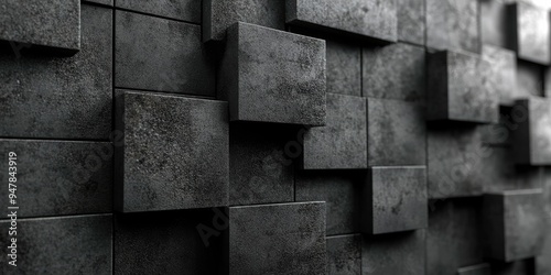 Abstract Concrete Wall