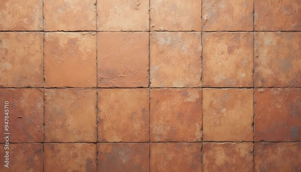custom made wallpaper toronto digitalTerracotta texture with natural shades of brown and orange, showcasing delicate surface irregularities for an authentic, rustic look.
