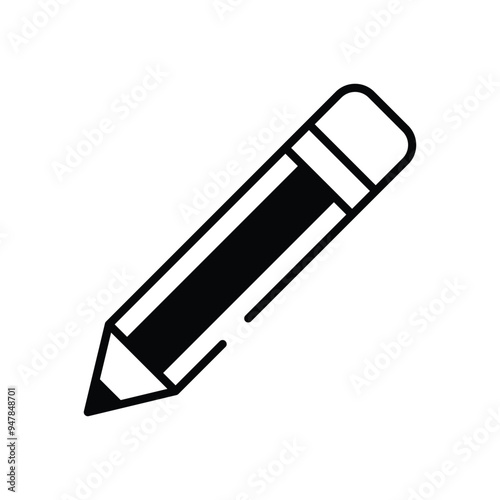 Pencil vector icon