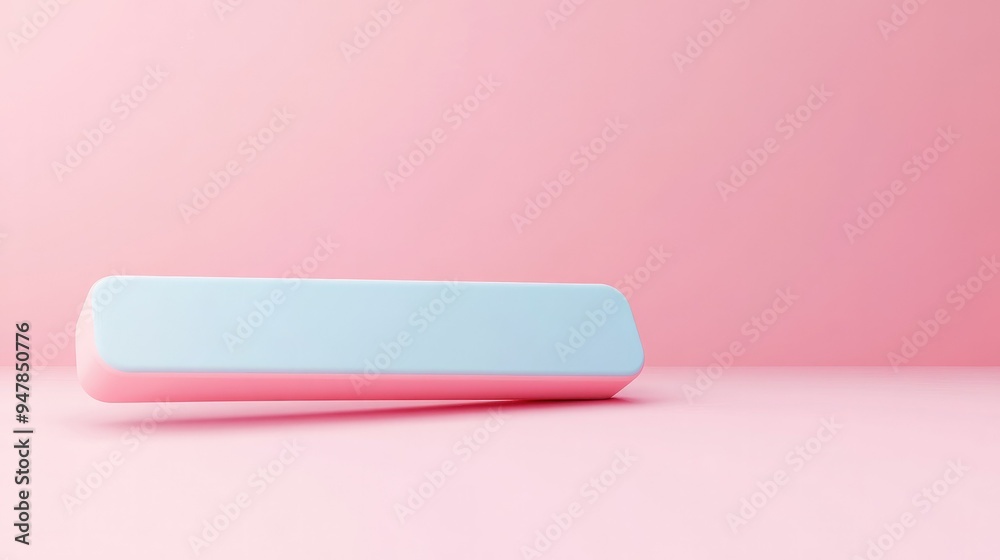 3D render of a minimal blank search bar on a soft pastel background, emphasizing a clean and simple web search concept. 3D render of a minimal blank search bar on a soft pastel background, emphasizing a clean and simple web search concept.