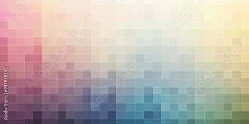 A subtle pixelated background featuring soft, muted colors arranged in a gradient pattern for a modern, textured look. photo