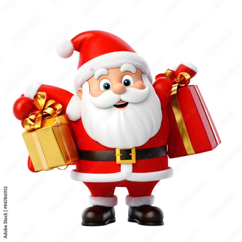 Santa Claus cartoon character Santa Claus cartoon character