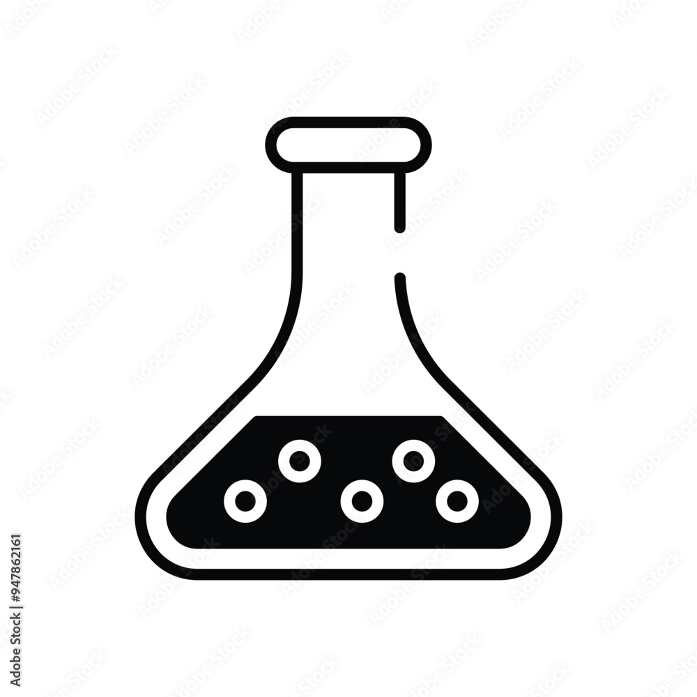 Science Flask vector icon Science Flask vector icon