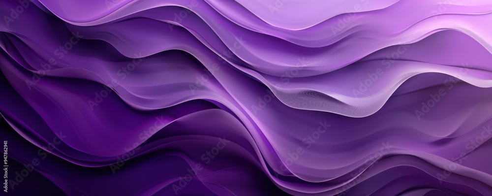 Obraz premium Abstract Purple Swirling Pattern