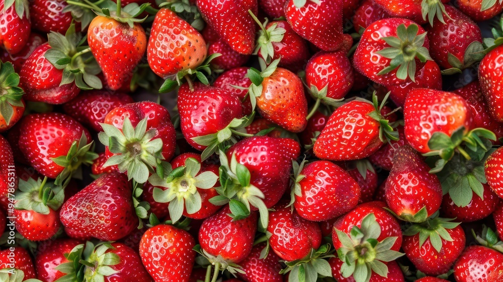 Fresh Red Strawberries Fresh Red Strawberries