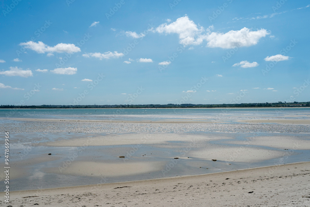 Ebbe in der Baie de Goulven, Finistère Ebbe in der Baie de Goulven, Finistère