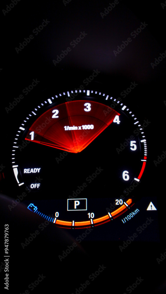 Fototapeta premium Car RPM